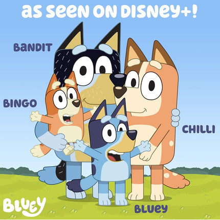 Bluey Sticker Playset - Reusable Interactive Puffy Stickers for Kids, Perfect Birthday Party Gift, Road Trip Toy, Improves Dexterity, Great for Ages 3-6