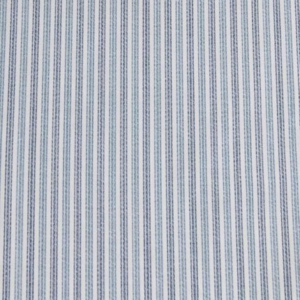 Eddie Bauer Home | Percale Collection | Sheet Set - 100% Cotton, Crisp & Cool, Lightweight & Moisture-Wicking Bedding, King, Ticking Stripe