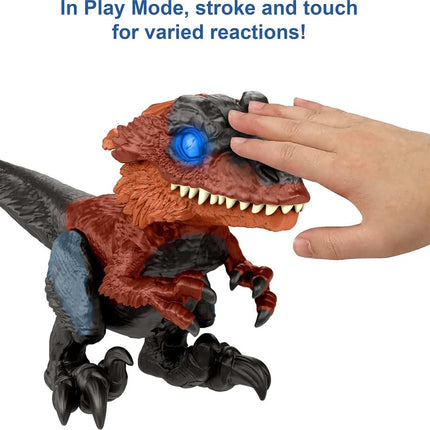 Jurassic World Dominion Uncaged Ultimate Pyroraptor Dinosaur Toy, Action Figure with Interactive Motion and Sound