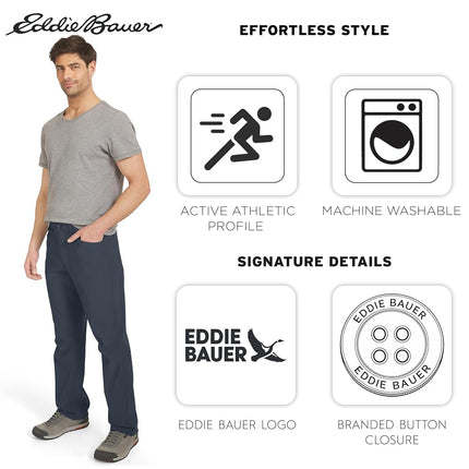 Eddie Bauer Men's Rainier Pant, Storm