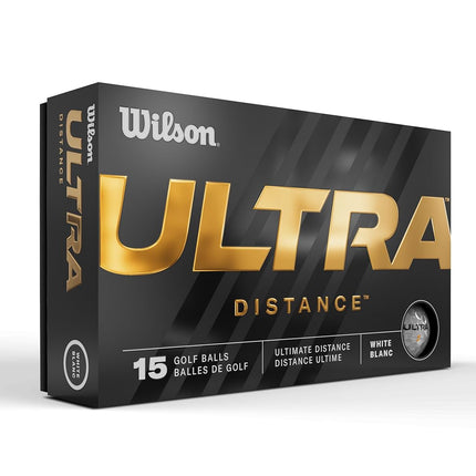 Wilson 23' Ultra Straight Golf Balls - 15 Pack, Wh