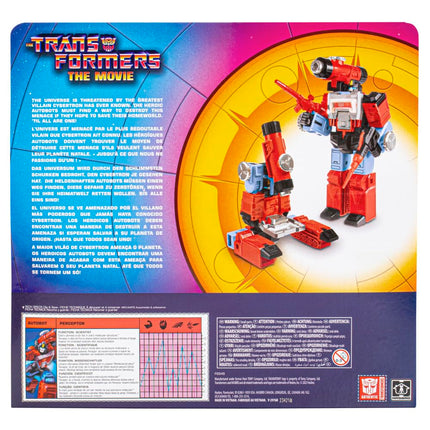 La figura de Transformers: La Película Retro Perceptor de 14 cm