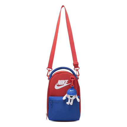 Zip Pull Lunch Bag with Keychain, University Red, O/S