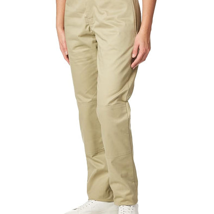 Dickies Women's Double Knee Work Pant with Stretch Twill, Desert Sand, 2