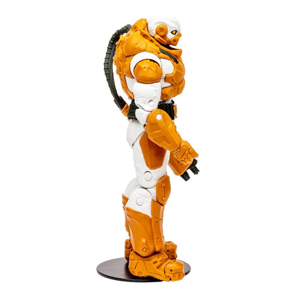 McFarlane Toys, DC Comic 7-inch Heatwave Action Figure with 22 Moving Parts, Collectible DC The Multiverse Flash Figure with Stand Base, Comic and Unique Collectible Character Card – Ages 12+