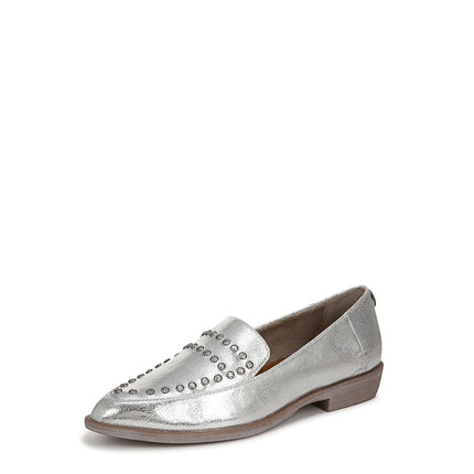 Blowfish Malibu Womens Harper Loafer, Silver, 9.5