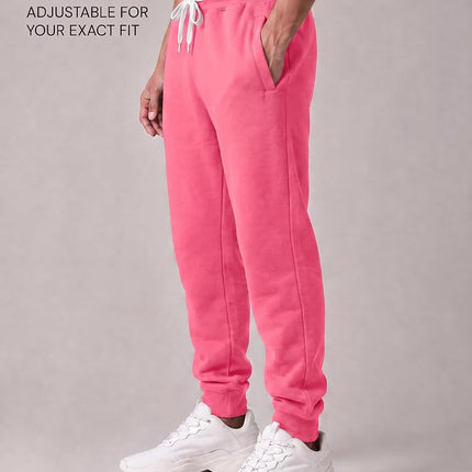 Southpole Men's Basic Active Fleece Jogger Pants-Regular and Big & Tall Sizes, Dppk, Small