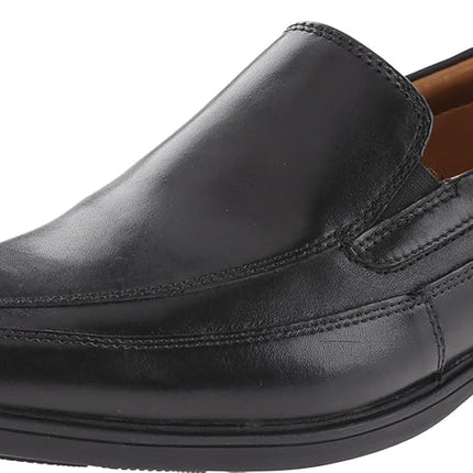 Clarks Women's Tilden Free Loafer, Black Leather, 
