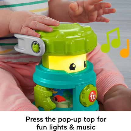 Fisher-Price Jouet d'éveil bébé Rires et Éveil Lanterne camping, jouet de camping avec lumières et musique pour les bébés de 6 mois et plus