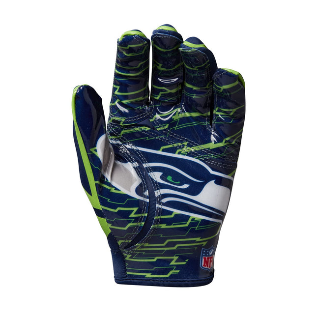 Wilson NFL Stretch Fit Football Gloves - Youth, Seattle Seahawks