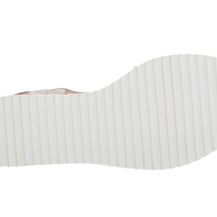 Skechers Women's BOBS Desert Kiss Ankle Strap Sandals, Off-White, 7 UK