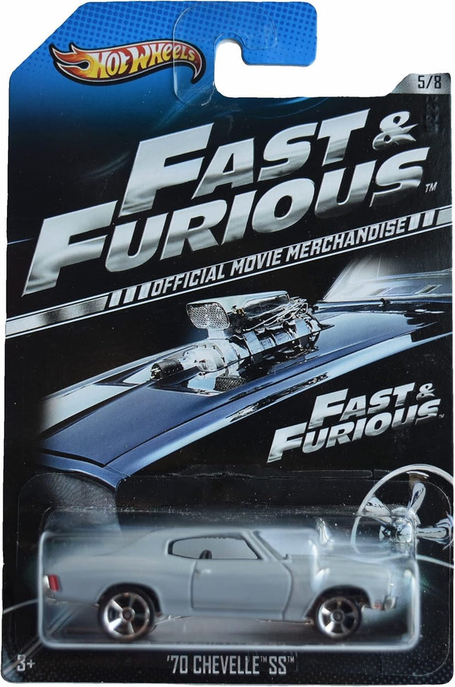 Hot Wheels Gray '70 Chevelle SS 5/8 Fast & Furious