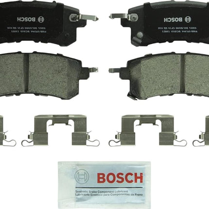 BOSCH BC1510 QuietCast Premium Ceramic Disc Brake Pad Set - Compatible with Select Infiniti QX56, QX80; Nissan Armada; REAR