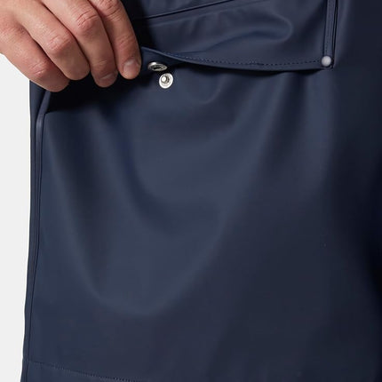 Helly Hansen Men's Moss Rain Coat, Navy, 2XL