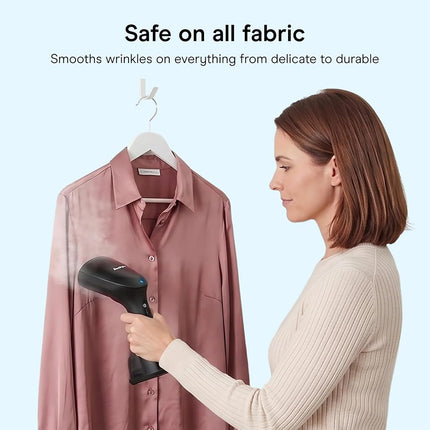 Conair Compact Garment Steamer for Clothes, Small Size Tackles Big Wrinkles with Fast Heat Up