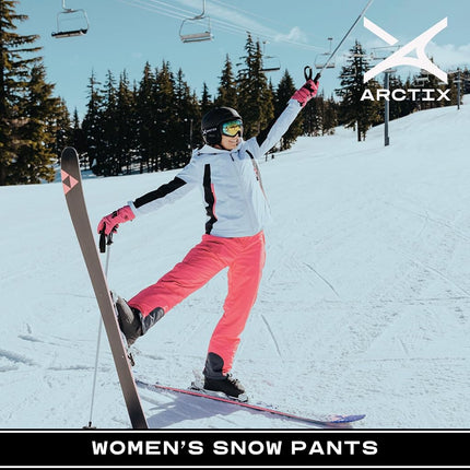 Pantalon de neige isolé Arctix pour femme, blanc, entrejambe 4X/27 po.