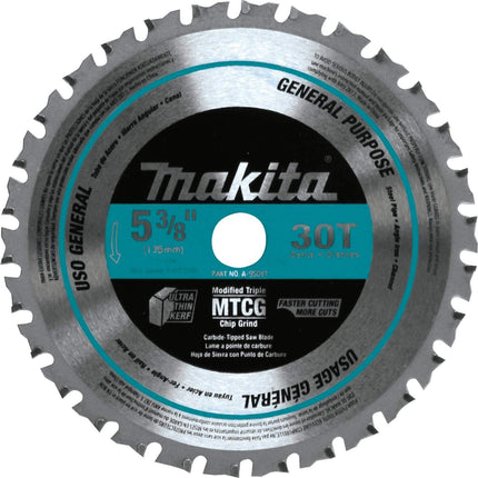 Makita A-95037 TCT Saw Blade 5-3/8-inch by 5/8-inc