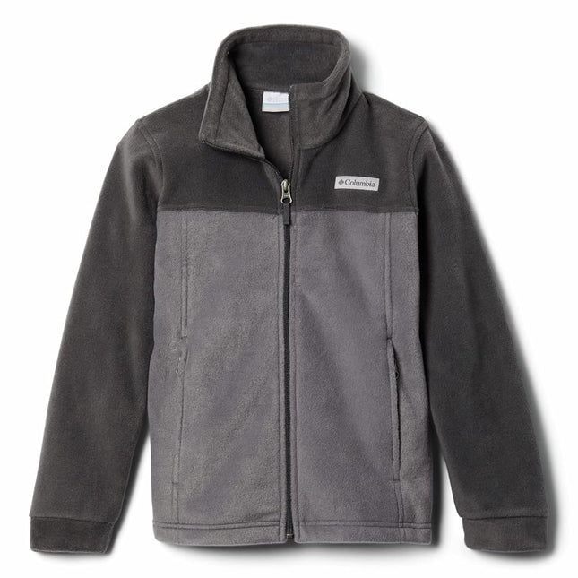 Columbia Boys Steens Mountain II Fleece, City Grey/Shark, Small