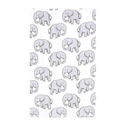 Hudson Baby Unisex Baby Flannel Burp Cloth 10pk, Neutral Safari, One Size