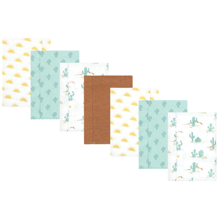 Hudson Baby Unisex Baby Cotton Flannel Burp Cloths