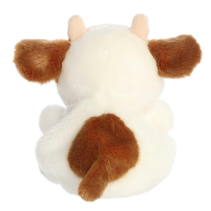 Aurora Adorable Palm Pals Caroline Brown Cow Stuffed Animal - Pocket-Sized Play - Collectable Fun - 5 Inches