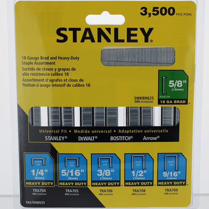 Stanley, TRA700BN35, Staple/Brad Asst, Narrow, 27/