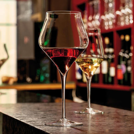 Luigi Bormioli Supermo 22 oz Burgundy Red Wine Glasses, 2 Count (Pack of 1), Clear