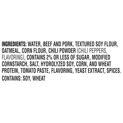 HORMEL Chili Less Sodium No Beans (Pack of 12), 15 oz – No Artificial Ingredients, 15g Protein per Serving, Great for Bowls, Dips, Hot Dogs and Appetitizers