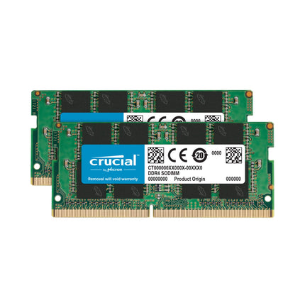 Crucial 32GB Kit (16GBx2) DDR4 2400 MT/s (PC4-1920