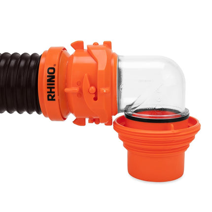 Camco 39768 RhinoFLEX 3' Tote Tank Sewer Hose Kit