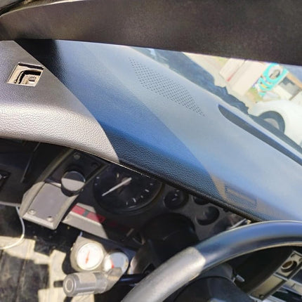 ECOTRIC Dashboard Cover Cap Compatible with 1984-1992 Chevy Camaro Replacement Shell Bezel Dash Pad Overlay Cover