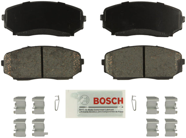 BOSCH BE1258H Blue Ceramic Disc Brake Pad Set With