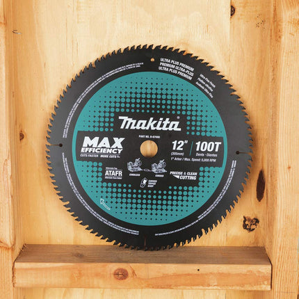 Makita B-67000 12" 100T Carbide-Tipped Max Efficiency Miter Saw Blade