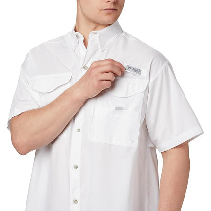Columbia Men's Bonehead Long Sleeve Shirt Tall,White,2XT, White, 2X Tall