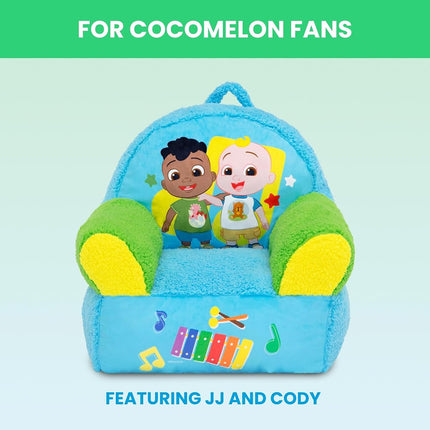 Delta Children - CoComelon Cozee Buddy Kids Chair, Blue