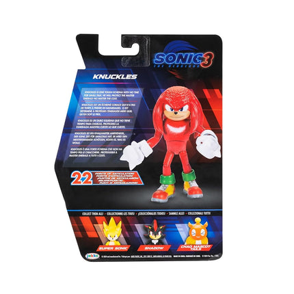 Sonic 3 Movie 5" Action Figures, Knuckles