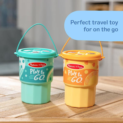Melissa & Doug Play to Go 2-Pack: Cake and Cookies and Ice Cream, Play Food Travel Toys for Boys and Girls 3+