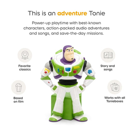 Tonies Buzz Lightyear Audio Toy Figurine from Disney and Pixar's Toy Story 2