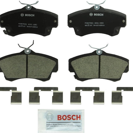 BOSCH BC841 QuietCast Premium Ceramic Disc Brake Pad Set - Compatible with Select Chrysler PT Cruiser; Dodge Neon; FRONT