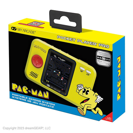 My Arcade DGUNL-4198 PAC-Man Pocket Player Pro Handheld Portable Gaming System