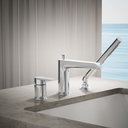 Grifos de bañera Kohler K-97070-4-CP Hint, cromo pulido