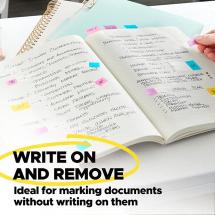 Marque-pages Post-it standards avec dévidoir, 2,5 cm de large, rouge, 100 drapeaux, 680-RD2