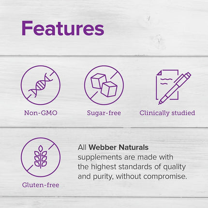 Webber Naturals Collagen 30 with Biotin Bioactive Collagen Peptides 120 Tablets