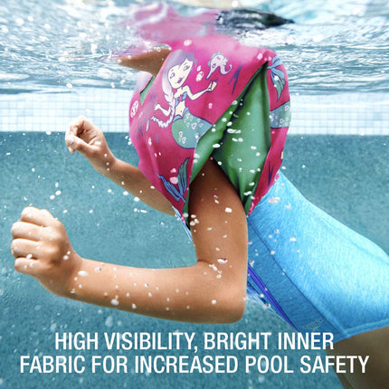 Speedo Unisex-Child Swim Arm Bands Begin to Swim, Berry