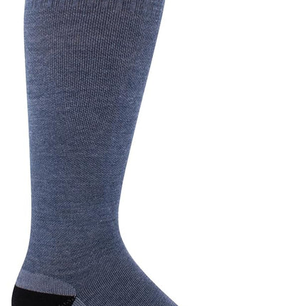 Sockwell Men's Elevation Firm Graduated Compression Sock, Denim - L/XL