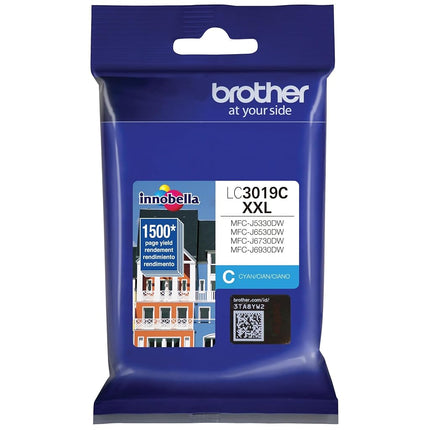 Brother LC3019C Super High Yield Cyan Ink Cartridge