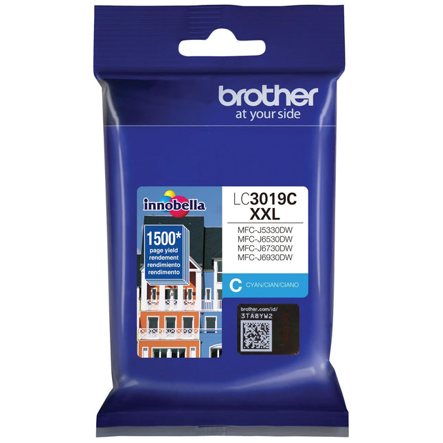 Brother LC3019C Super High Yield Cyan Ink Cartridg