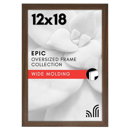 Americanflat 12x18 Poster Frame with Polished Plex