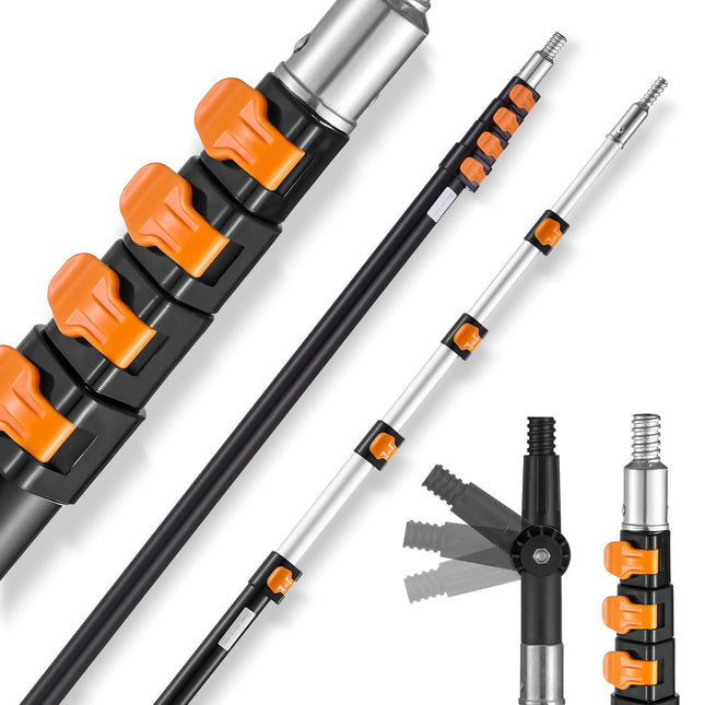 VEVOR Telescoping Pole, 7 to 30 FT Pole, Extension