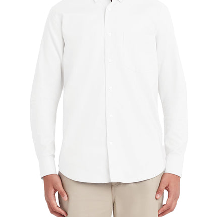 Nautica Mens School Uniform Long Sleeve Performanc